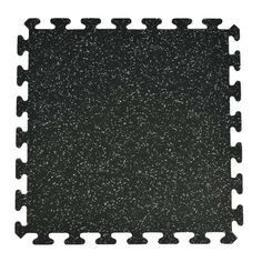 interlocking rubber tile with grey flecks Luke James, Rubber Floor Tiles, Garage Tile, Home Gym Flooring, Foam Mat Flooring, Interlocking Flooring, Foam Tiles, Interlocking Tile, Garage Flooring