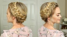 Dutch Milkmaid Braids | Missy Sue Half Braided Hairstyles, Wedding Hairstyles With Crown, Missy Sue, Braids Pictures, Milkmaid Braid, Dutch Braids, Braid Hairstyle, Dutch Braid, Trending Hairstyles