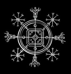 an image of snowflakes on a black background