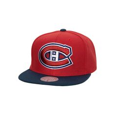 Add an essential piece of Montreal Canadiens gear to any look with this Core Team Ground 2.0 hat from Mitchell & Ness. It features striking graphics and a bold design. The snapback closure makes this Montreal Canadiens hat fit perfectly with any outfit.Add an essential piece of Montreal Canadiens gear to any look with this Core Team Ground 2.0 hat from Mitchell & Ness. It features striking graphics and a bold design. The snapback closure makes this Montreal Canadiens hat fit perfectly with any o Red Snapback Hat For Sports, Baseball Season, Red Snapback Hat For Baseball Season Sports, Sporty Red Hat For Fan Merchandise, Red Sporty Fan Merchandise Hat, Red Sporty Hats For Fan Merchandise, Red Sporty Hat For Sports Fans, Red Collegiate Hat For Streetwear, Sporty Red Six-panel Snapback Hat, Red Six-panel Fitted Hat For Sports Events