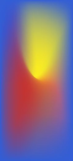 an abstract blurry background in red, yellow and blue