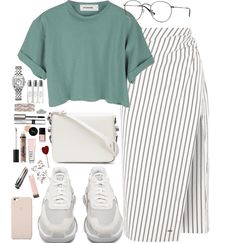 Mode Inspiration, Outfit Casual, Teen Fashion Outfits, Looks Vintage, Polyvore Outfits, Rock Style, Outfits Casuales, Modest Outfits