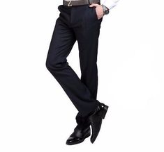 Gender: MaleItem Type: Suit PantsFront Style: FlatMaterial: Cotton, PolyesterPant Closure Type: Zipper FlyMain Fabric: 70% - 79% PolyesterOccasion: BusinessVersion: SlimPants Type : Full PantsThickness: Regular SKU: 256332 Slim Fit Full Length Business Casual Pants, Slim Fit Full Length Pants For Business Casual, Slim Fit Straight Pants For Business, Business Slim Fit Straight Pants, Slim Fit Business Trousers, Business Slim Fit Trousers, Business Slim Fit Wide Leg Pants, Business Wide Leg Slim Fit Pants, Full Length Pants With Pockets For Office