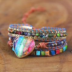 All our jewelry is one of a kind and made by hand. Each stone has been carefully selected and we only offer gems with the best quality. Our artisans pours… Chakra Bracelet Meaning, Healthy Person, Potential Energy, Bracelets With Meaning, Meditation Bracelet, Chakra Jewelry, Beaded Wrap Bracelets, 7 Chakra, Chakra Bracelet