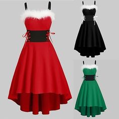 Hemline / Train:Midi; Season:Summer,Fall; Look After Me:Machine wash; Gender:Women's; Types:Christmas Party Dress,Flare Dress,Dress; Holiday:Christmas; Style:Vintage Inspired; Occasion:Christmas; Material:Polyster,Spandex; Age Group:Adults'; Characters:Plus Size,Audrey Hepburn; Listing Date:08/09/2022; Bust:; Waist:; Foot Length: Christmas Dress For Teens, Christmas Princess, Christmas Summer, Xmas Dress, Womens Cosplay, New Party Dress, Dress Christmas, Christmas Material, Summer Attire