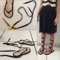 Diy Greek Sandals, Greek Goddess Cosplay Diy, Gladiator Costume Diy, Diy Roman Costume, Diy Gladiator Sandals, Diy Gladiator Costume, Greek Costume Diy, Goddess Sandals, Greek Party