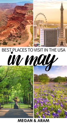 the best places to visit in the usa on may