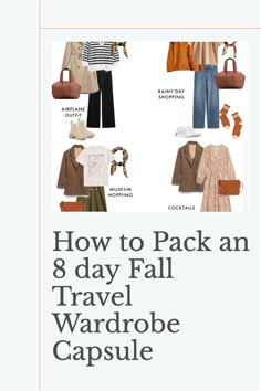 What To Pack For Fall Vacation, Capsule Fall Travel Wardrobe, Packing Outfits For Travel Fall, Fall Vacation Outfits Packing Lists, Capsule Wardrobe Weekend Trip, 5 4 3 2 1 Packing Fall, 5 Day Travel Wardrobe Fall, Fall Travel Capsule Wardrobe Italy, Fall Carry On Capsule Wardrobe