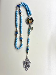 Rcia Catholic, Mary Images, Mother Mary Images, Madonna And Child, Hail Mary, Confirmation Gifts, Catholic Gifts, Mother Mary, Plastic Beads