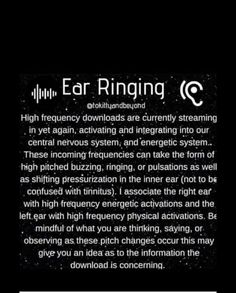 Spirituality Crystals, Crystals Spirituality, Ear Ringing, Spiritual Awakening Higher Consciousness, Alpha Waves, Spiritual Awakening Quotes, Awakening Consciousness