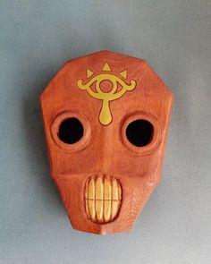 Ceramic Masks Ideas, Korok Zelda, Mascara Oni, Ceramic Masks, Masks Ideas, Fox Mask, Majoras Mask, Ocarina Of Time, Craft Corner