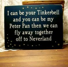 Tinkerbell Quotes, The Perfect Guy, Disney Quotes, Disney Love, Cute Quotes, Peter Pan, Warm White, Favorite Quotes, Wise Words