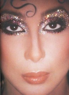 Cher Makeup, 70s Disco Makeup, 1970s Makeup, Disco Makeup, Party Make-up, 70s Makeup, Mekap Mata