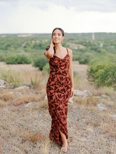 Model: Leneisa; Size: 4; Color: Terracotta Terracotta Wedding Bridesmaid Dresses, Terracotta Bridesmaids, Terracotta Bridesmaid Dresses, Strange Wedding, Rustic Bridesmaid Dresses, Revelry Dresses, Rustic Bridesmaids, Wedding Parties Colors, Fall Bridesmaids