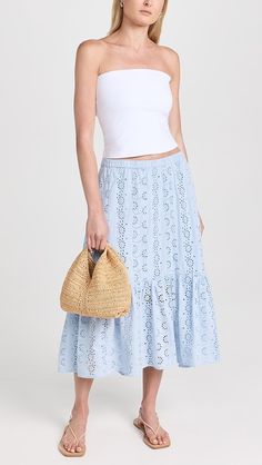 Velvet Amelia Midi Skirt | Shopbop Flowy Lace Trim Midi Skirt, Relaxed Lace Midi Skirt, Chic Forever 21 Midi Skirt, Forever 21 Midi Skirt, Velvet Floral Midi Skirt, No Closure, Velvet Clothes, Velvet Skirt, High Low Hem