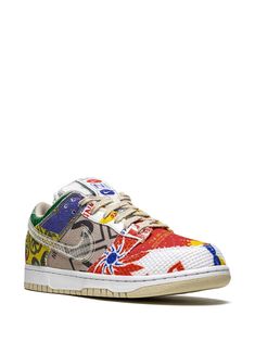 Shop Nike Dunk Low SP sneakers with Express Delivery - FARFETCH Nike Dunk Low Sp, City Market, Swoosh Logo, Nike Dunk Low, Dunk Low, Nike Dunk, Nike Dunks, White Nikes, Sneakers White