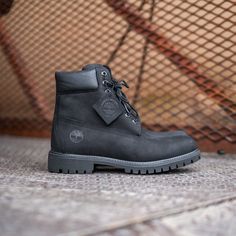 Timberland Premium 6 Inch Waterproof Boot (Black) 10073 Tyler Style, Timberland 6 Inch Boots, Timberland 6 Inch, Timberland Premium, Timberland 6, Fitted Caps, Women Denim Jeans, Waterproof Boots, Kids Bags