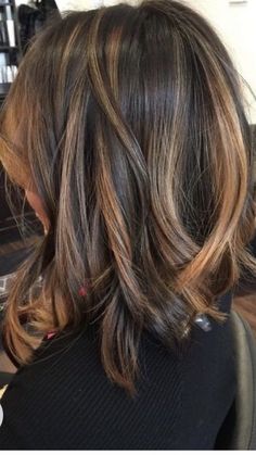 Brunette Hair With Highlights, Brunette Balayage Hair, Brown Hair Balayage, Hair Affair, Balayage Brunette, Hair Color And Cut, Brown Hair With Highlights, Hair Color Trends