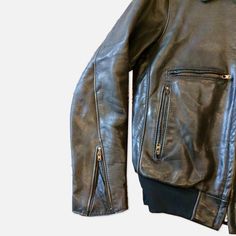 Size: 40 Men Condition: Pre-owned, gently used Urban Business Leather Jacket, Vintage Biker Jacket For Business In Fall, Fall Vintage Biker Jacket, Urban Leather Jacket For Business, Classic Leather Jacket For Streetwear, Classic Leather Jacket With Zip Fly For Streetwear, The Creator, Leather Jacket, California