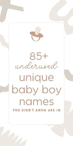 unique baby boy names & name inspiration Beach Names For Boys, New Boy Names, Black Baby Boys Names, Puppy Names Boy Unique, Baby Boy Names With Nicknames, Unique Nature Names, Cute Boy Names Ideas, Native American Names For Boys, Boy Last Names