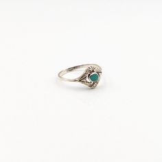 Beautiful genuine turquoise ring set in sterling silver.  Gemstone Name: Natural Turquoise Metal: 925 Sterling Silver Size: 9 3/4 Weight: 1.9 grams Quantity: 1 Piece   Free shipping for orders in the US. Will ship through USPS First Class mail. Please allow 1-2 business days for processing. We are a local small business located just outside of Tucson, AZ. Please look at our shop on Etsy for more great jewelry finds. Classic Adjustable Turquoise Ring In Sterling Silver, Minimalist Silver Turquoise Ring For Anniversary, Classic Adjustable Turquoise Ring As Gift, Classic Turquoise Ring As Gift, Minimalist Silver Turquoise Promise Ring, Sterling Silver Turquoise Ring For Promise, Sterling Silver Turquoise Ring As Birthstone, Classic Sterling Silver Turquoise Ring Stamped 925, Elegant Silver Turquoise Birthstone Ring