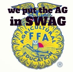 we put the ag in swag logo on top of an official emblem for the fa