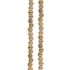 "Find the Brown & Gold Round Beads by Bead Landing® at Michaels. These brown and gold beads are perfect for a variety of crafting projects. These brown and gold beads are perfect for a variety of crafting projects. Use them to make a beautiful accessory! Details: Brown and gold 9mm-10mm bead size range 7\" (17.7 cm) string length 21 beads Round shaped Mango wood and iron | Brown & Gold Round Beads by Bead Landing® | 9mm-10mm | Michaels®" Bead Landing, Mango Wood, Gold Beads, Brown Gold, Round Beads, Mango, Craft Projects, Range, Beads