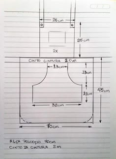 a drawing of a room with measurements for the area