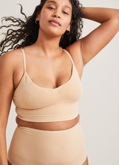 We designed our collection of underpinnings with functional details in luxe feel-good fabrics, so that underneath it all, you feel like yourself. Meet theEssential Pumping Bra: seamless, hardware-less and...wait for it: hands-free (how else are the dishes gonna get done?). Just pull the fabric overlaps to the side, insert and start pumpingor pull up and down to nurse. In super soft, breathable, mama-safe modal fabric with targeted support designed to smooth, sculpt and shape in all the right pla Stretch Push-up Nursing Bra With Seamless Construction, Stretch Padded Push-up Nursing Bra, Solid Color Stretch Push-up Nursing Bra, Beige Push-up Nursing Bra With Medium Support, Feeding Bra, Bra Crafts, Stretch Nursing Bra With Built-in Bra At Affordable Price, Hands Free Pumping Bra, Hatch Maternity