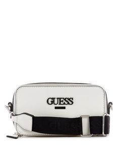 Lewistown Double Zip Crossbody | GUESS Factory Guess Bags, Handbag Shoes, Strap Tops, Mini Crossbody, Accessories Store, Square Bag, Clutch Wallet, Active Wear For Women, Cross Body Handbags