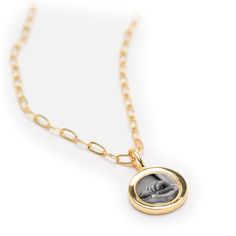 A picture is worth thousand words. Tell your story with this stunning new gold charm. Pick your photo and we personalize just for you. •Charm size .5" round •Photo .375" round •18k Gold Plated •Chain Options: Adjustable Paperclip Chain 16" - 18" Adjustable Saturn Chain 18" - 20" •Water resistant Photo Charms, Tell Your Story, Gold Plated Chains, Gold Charm, Your Photo, Paper Clip, Your Story, 18k Gold, Gold Plate