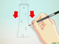 how to draw a lighthouse with pictures wikihow