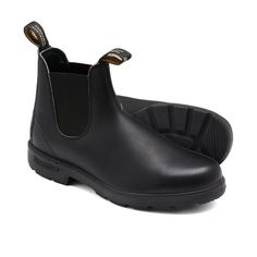 Supremely comfortable Australian work boots in a sleek all-black design Black Chelsea Boots With Reinforced Toe For Outdoor, Black Moc Toe Work Boots With Rubber Sole, Black Waterproof Boots With Rubber Sole And Moc Toe, Black Waterproof Boots With Moc Toe And Rubber Sole, Black Waterproof Moc Toe Boots With Slip-resistant, Black Slip-resistant Moc Toe Waterproof Boots, Black Slip-resistant Waterproof Boots With Moc Toe, Black Leather Waterproof Boots With Reinforced Heel, Outdoor Black Chelsea Boots With Leather Sole