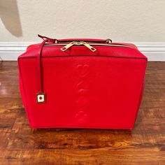 Este Lauder Large Cometic Bag Synthetic Leather Color Red Measurement As Picture Shown. Brand New Never Used In Great Condition. Same Day Shipping Great Packaging Smoke And Pet Free Reasonable Offers Considered Red Clutch Bag For Valentine's Day, Red Box Bag With Detachable Strap For Travel, Rectangular Leather Bag For Valentine's Day, Valentine's Day Leather Rectangular Bag, Red Rectangular Cosmetic Bag With Zipper, Red Rectangular Cosmetic Bag With Zipper Closure, Rectangular Red Cosmetic Bag With Zipper, Rectangular Red Cosmetic Bag With Zipper Closure, Red Rectangular Box Bag For Travel