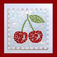 Trivets Diy, Easy Mosaic, Cherry Art, Mosaic Art Diy, Mosaic Tile Patterns, Mosaic Kits, Diy Mosaic, Mosaic Art Projects, Mosaic Tile Art