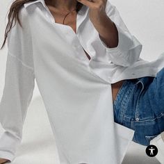 Shirt Made Of Cotton Blend Fabric. V-Neck Lapel Collar And Long Sleeves. Asymmetric Hem. Front Button Closure. New No Flaws No Smoking Cotton Blend Fabric, Zara White, Oxford Shirt, Lapel Collar, Zara Tops, Asymmetric Hem, Shirt Color, Colorful Shirts, Button Down Shirt