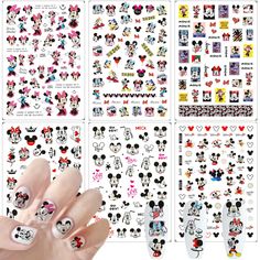 PRICES MAY VARY. Quantity: You will get 6 sheets cute cartoon nail art stickers, super cute and easy to use! can be used to decorate your own nail art, nail design, highlights and more. Perfect for fashionable women and trendy girl. Health and Safety: The kawaii anime nail decals are made of environmental protection materials, which are non-toxic & fit any kinds of skins, you can use it safely. They will stay on for a long time and will not peel off your nails. Suitable for all nail types. Easy Cartoon Nail Art, Decals For Women, Anime Nail, Nail Types, Anime Nails, Stickers Kawaii, Cute Nail, Trendy Girl, Kawaii Nails