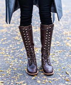 Boots Long Burgunygreay Low Heel, Long Leather Brown Boots, Autumn Tall Boots, Red Wing Boots 6680, Red Wing 10877 Work Boots, Red Wing Heritage Boots Women, Leather Riding Boots Women, Steampunk Boots Women, Red Wing Women