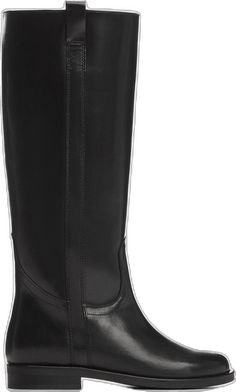 Calf Leather Knee-high Boots For Work, Medium Width, Leather Knee-high Boots With Reinforced Heel For Work, Wide Calf Calf Leather Platform Boots For Work, Chic Mid-calf Leather Platform Boots, Knee-high Leather Lined Boots For Work, Chic Leather Mid-calf Platform Boots, Calf Leather High Ankle Boots For Work, Knee-high Boots With Leather Sole For Work, Knee-high Workwear Boots With Leather Sole