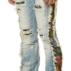 Brand New Stack Denim Jeans Size 34 Retail Recycled Denim Pants For Spring Streetwear, Stacked Jeans, Gold Jeans, Cotton Casual Pants, Plaid Dress Pants, Black Jogger Pants, Mens Pajama Pants, Custom Jeans, Slack Pants