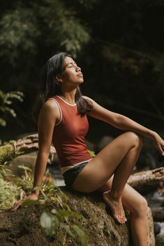 This is the perfect full-coverage athletic swimsuit top for your next adventure! The Sonora tankini top is incredibly comfortable and offers great support. This rust orange modest tankini top is made from super soft ribbed fabric, and has a trendy high neckline and contrasting trim. This is the best swimsuit for an active day in the sun! Geode Swimwear, Cute Modest Swimwear, Modest Tankini, Modest Swim, Swimsuits Athletic, Modest Swimsuits, Best Swimsuits, Modest Swimwear, Tankini Top