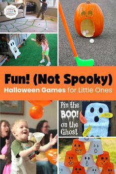 fun not spooky halloween games for little ones to play on the lawn or in the yard