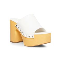 New With Box. Bought At Macy’s, Sold Out Online. Fits 5 Or 5.5 Trendy White Beach Heels, Trendy White Wedge Heels, White Platform Heels In Trendy Style, Trendy White Heels For Spring, White Casual Sandals With Padded Heel, White Wedge Heel Sandals With Padded Heel, Casual White Sandals With Padded Heel, Trendy White Open Heel Sandals, Trendy White Synthetic Heels