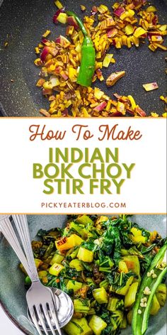 This Indian bok choy recipe is a delicious fusion of Indian spices and Chinese greens, offering a unique twist to your regular stir-fry. Chinese Greens, Indian Spices, Stir Fry, Twist