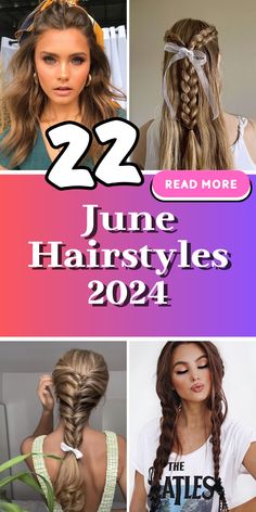 Be wedding-ready with June 2024's stylish bridal hairstyles. From intricate braids to delicate bows, find the perfect look to say 'I do' in style Summer Hair Inspiration, Intricate Braids, Pastel Bows, Bow Ponytail, Wedding Ready, Full Bangs, Bohemian Braids, Wedding Hairstyles Bride, Simple Ponytails