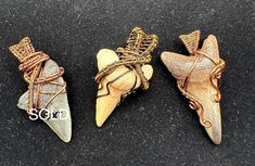 Your choice of fossilized shark tooth. All natural. Wire is enameled copper. Includes a cord so you can wear it right away! Enameled Copper, Charlotte Nc, Wear It, All Natural