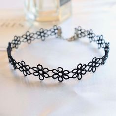 Brand: Unknown Size: 12 1/2" Length Color: Black Nwt Descrip: Lace Floral Choker Necklace That Has A Clasp Closure Where You Can Adjust To The Size You Like To Wear. . . . *Make A Bundle And Get A Shipping Discount. *Reasonable Offers Accepted. *Colors May Vary Based On The Difference In Camera And Monitor Resolution. *Smoke-Free And Pet-Free Home. Summer Party Black Jewelry, Black Jewelry For Spring Party, Adjustable Black Choker For Summer, Spring Gift: Black Jewelry, Black Casual Jewelry For Spring, Casual Black Jewelry For Spring, Casual Black Choker Jewelry, Elegant Black Spring Jewelry, Alice Costume