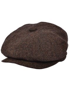 Authentic 1920s to 40s style 8-panel newsboy cap in a black and brown Herringbone tweed. Peaky Blinders Style plus a great accessory for 1940s vintage civilian outfits. Available in sizes 56cm to 61cm. Sizes are based on the circumference inside each cap in centimetres. Classic Brown Beret With Curved Brim, Classic Brown Beret With Short Brim, Vintage Brown Beret Flat Cap, Vintage Brown Flat Cap, Peaky Blinders Cap, Peaky Blinders Style, Vintage Uniform, 1940s Looks, 40s Style