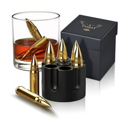 Gifts for Dad Men, Unique Anniversary Birthday Gift Ideas for Him Husband Boyfriend, Whiskey Stones, Cool Gadgets Wedding Presents Product Details Color: Golden Brand: EVOFLY MPN: Does not apply UPC: Does not apply EAN: Does not apply Package Dimensions: 8.39 x 3.94 x 2.87 inches Item Weight: 8.4 ounces Date First Available: March 19, 2021 UNIQUE COOL DAD PRESENTS: Fathers Day is just around the corner and it must be hard to choose the gifts for men who are whiskey lovers. Give this Whiskey rocks as cool gifts for guys who drink whiskey bourbon Scotch or beer, this would be the best dad gifts from daughter. Wow them now in this Fathers Day! CHILL WHISKEY WITHOUT WATERING IT DOWN: FORGET ICE. Imagine enjoying Super Cool, Undiluted Whisky at the optimum temperature from the first sip to the Whisky Cocktail, Whiskey Stones, Husband Valentine, Romantic Anniversary, Whiskey Gifts, Husband Anniversary, Best Dad Gifts, Unique Gifts For Men, Unique Birthday Gifts