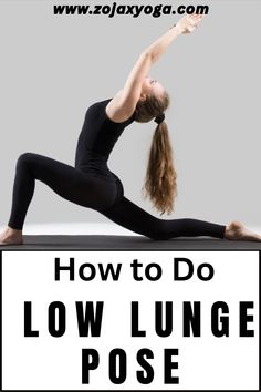 The Low Lunge Pose (Anjaneyasana) is one of the best yoga poses for beginners. It helps improve flexibility in your hips and legs while strengthening your core. Add this asana to your beginner yoga workout or daily routine for a powerful stretch and stronger body! Low Lunge, Beginning Yoga, Crescent Lunge, Best Yoga Poses, Beginner Yoga Workout, Yoga Master, Poses For Beginners, Cobra Pose, Beginner Yoga